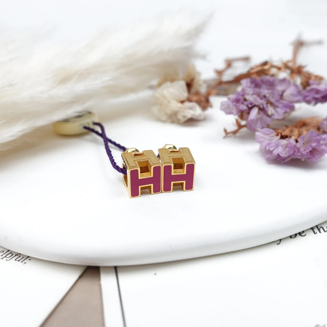 99新 Hermes/爱马仕 耳饰 /T10245341