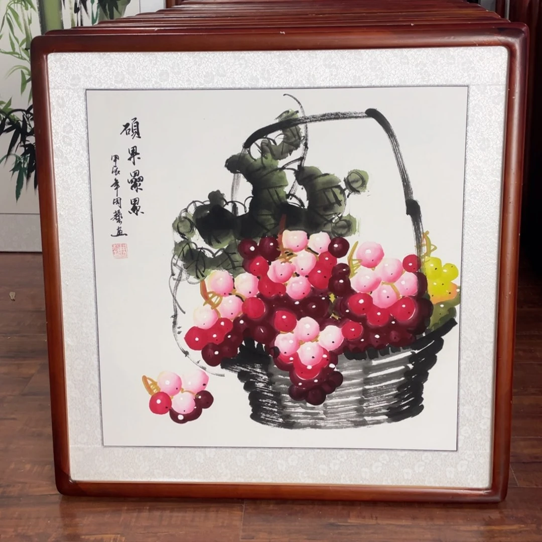 国画带框尺寸63*63厘米