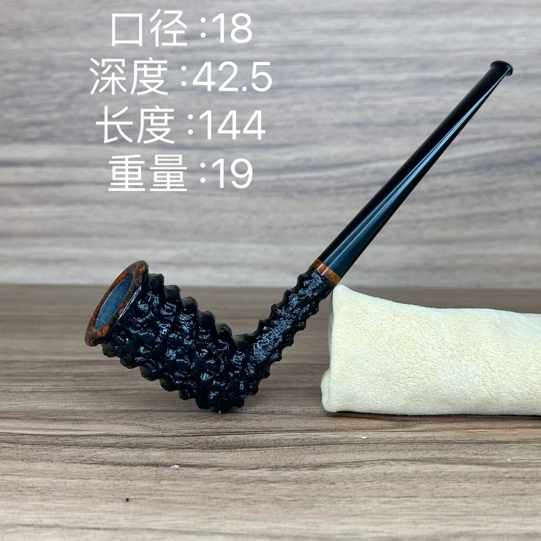 Tom Eltang丹麦烟斗大师汤姆艾尔唐 雕刻石楠木手工烟斗抽L神器