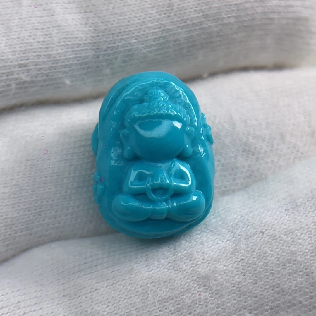 绿松石颈饰未镶嵌?*咚卡12.7-16.8-10.7