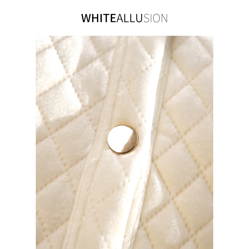 清仓1408】菱格厚款短外套秋冬季韩版ins保暖时尚加厚