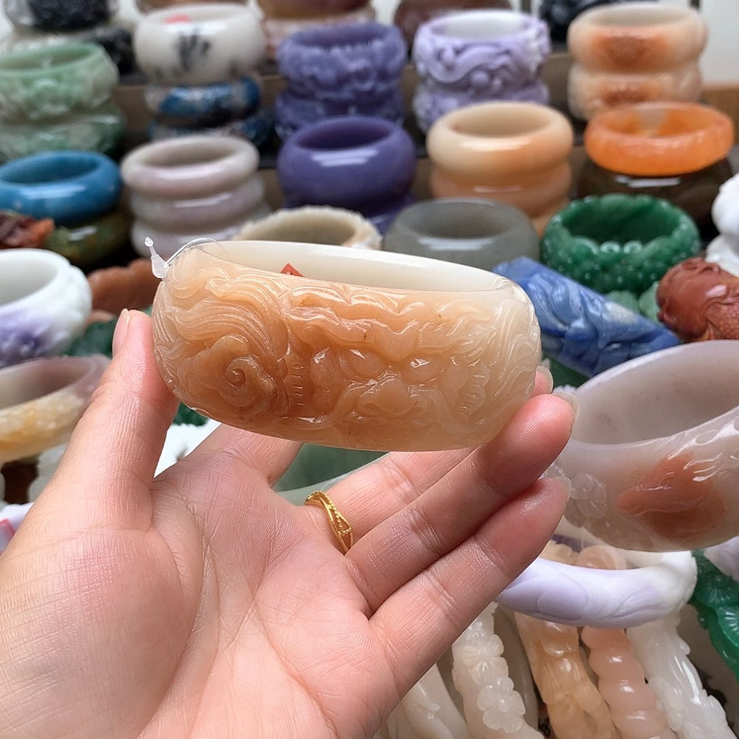 毛衣链未镶嵌石英质玉白*