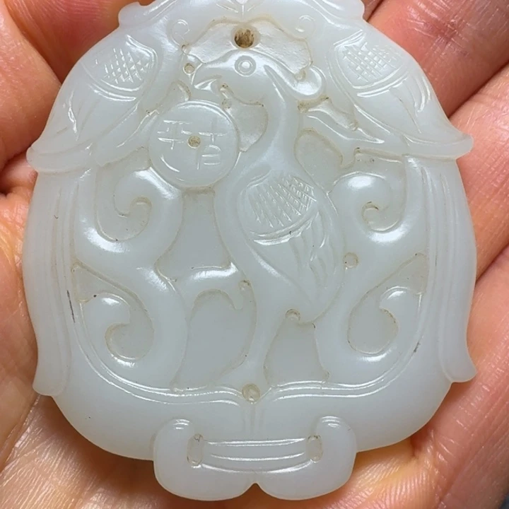 峰***和田玉（糖玉）未镶嵌挂件