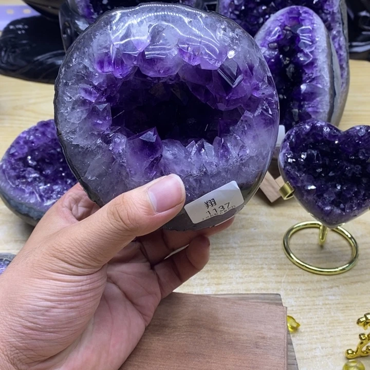 未镶嵌紫晶大型摆件（非配饰）