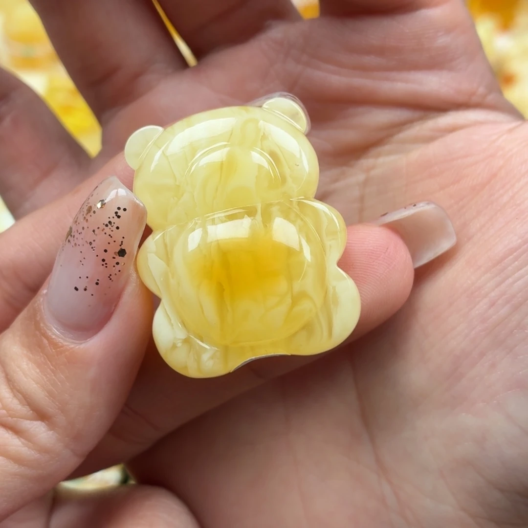 琥珀未镶嵌裸石蜜蜡