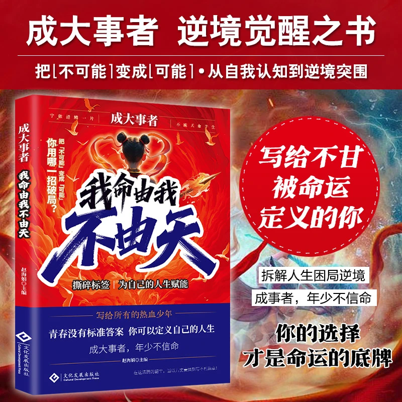 正版 成大事者 我命有我不由天从自我认知到拆解人生困境逆境哪吒