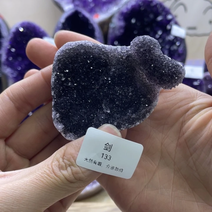 未镶嵌大型摆件（非配饰）紫晶