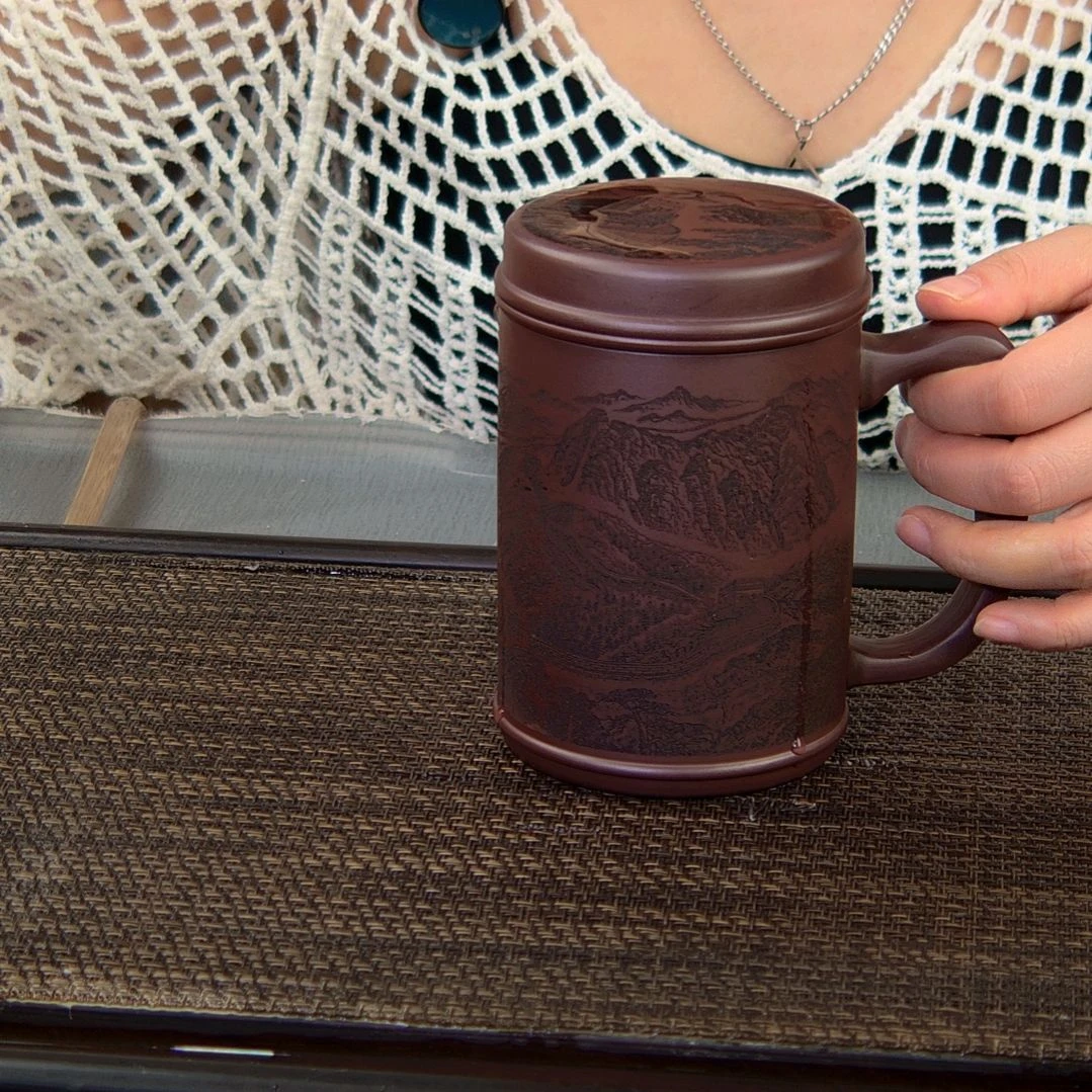 【闪购商品】茶杯紫砂高货放漏
