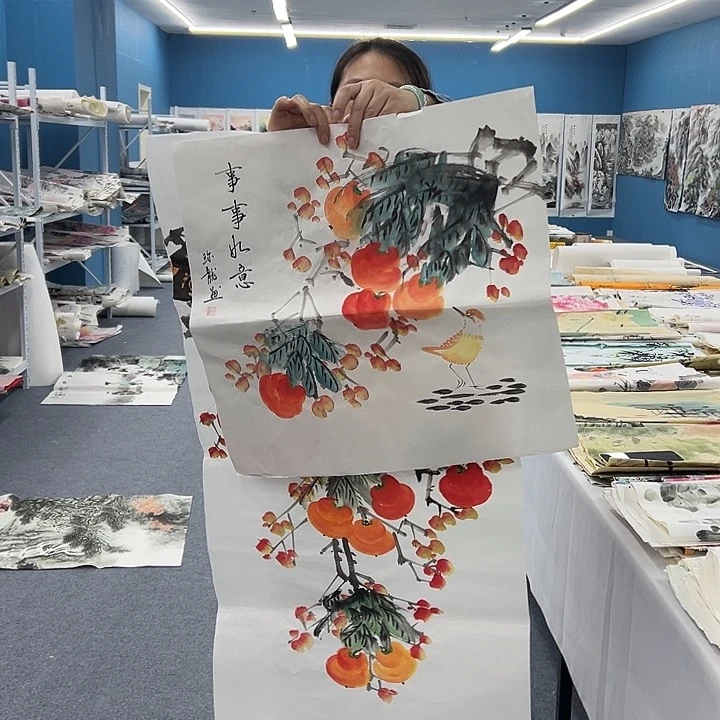 国画纯手绘作品图