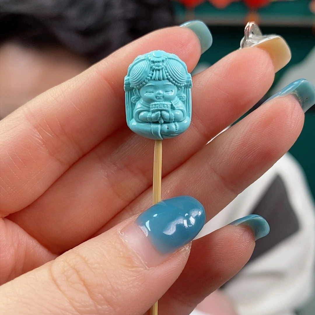 绿松石珠宝奇石未镶嵌