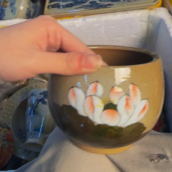 瓷片景德镇陶瓷手工手绘