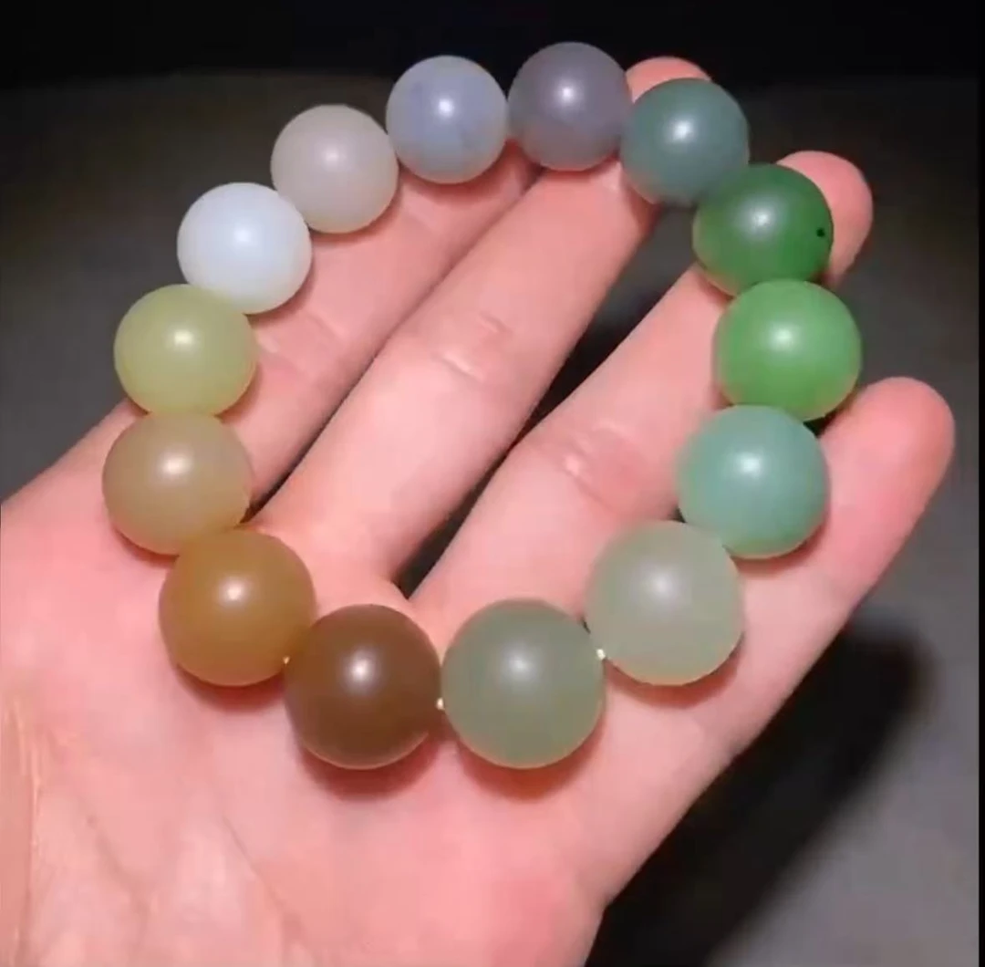 和田玉多宝手串经典多宝