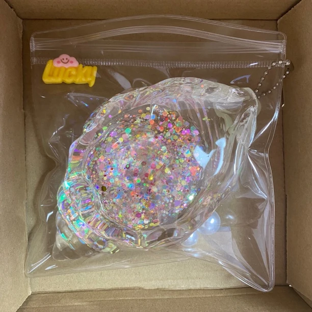 流沙系列高颜值硅胶diy创意摆件捏捏解压玩具神器爆浆手感奶油透