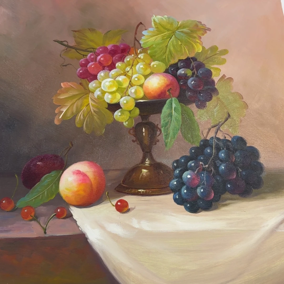 油画你在我心里是