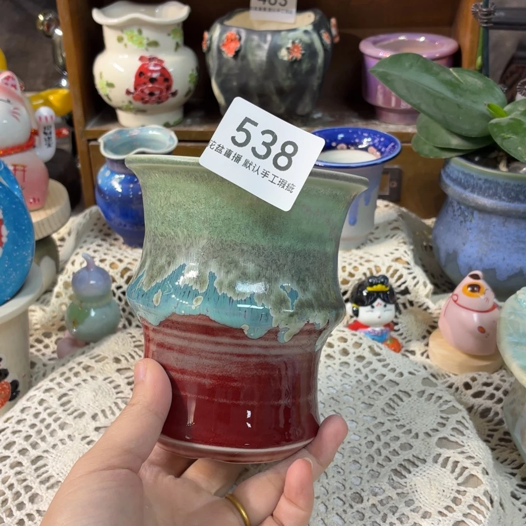 景德镇陶瓷花盆艺术