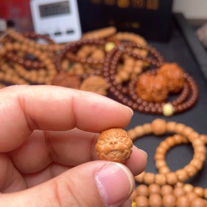 猴头核桃吊坠@**@猴头