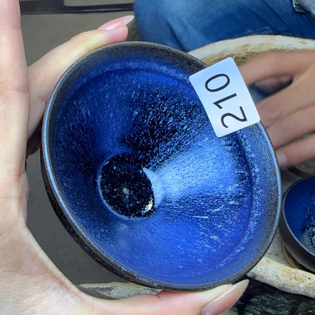 茶盏朱秋敏龙窑柴烧现场开窑！！！