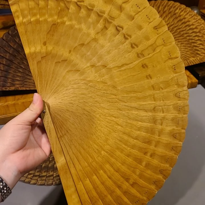 扇子23-24小叶桢楠金丝楠木苏扇