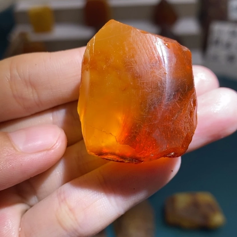 【闪购商品】未镶嵌琥珀珠宝奇石