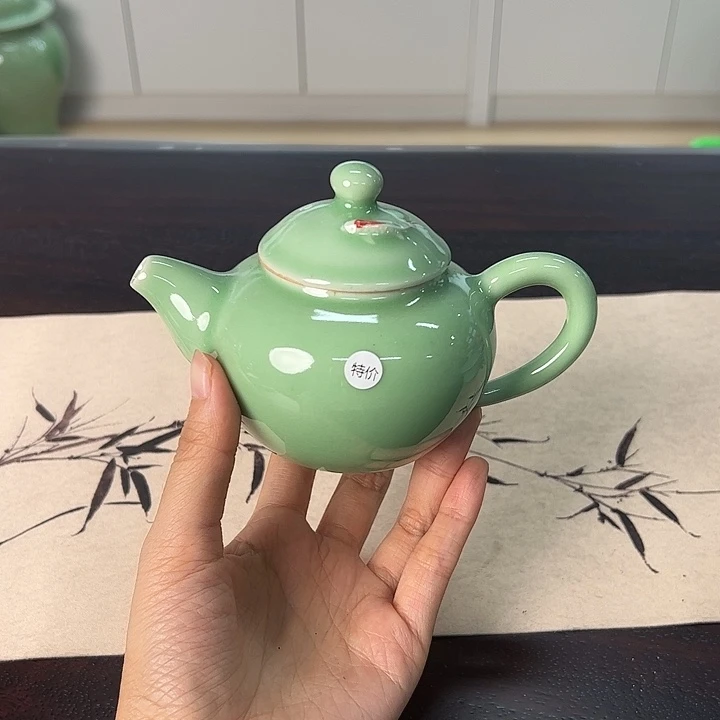 龙泉云间青瓷小米茶器