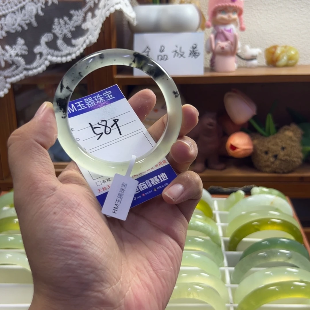 未镶嵌蛇纹石玉手镯275