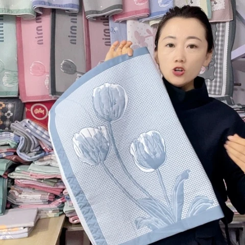 棉特价雾霾蓝郁金香