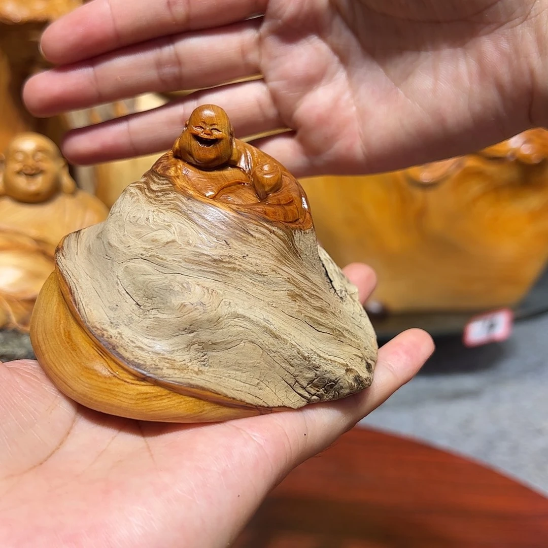 柏木（崖柏）申*崖柏木手把件摆件