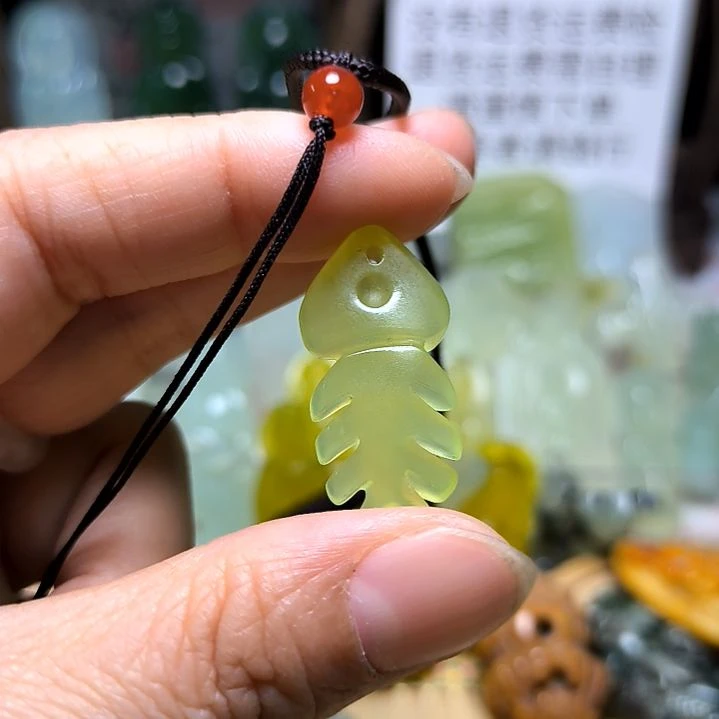 岫玉吊坠(不含链)未镶嵌街*子