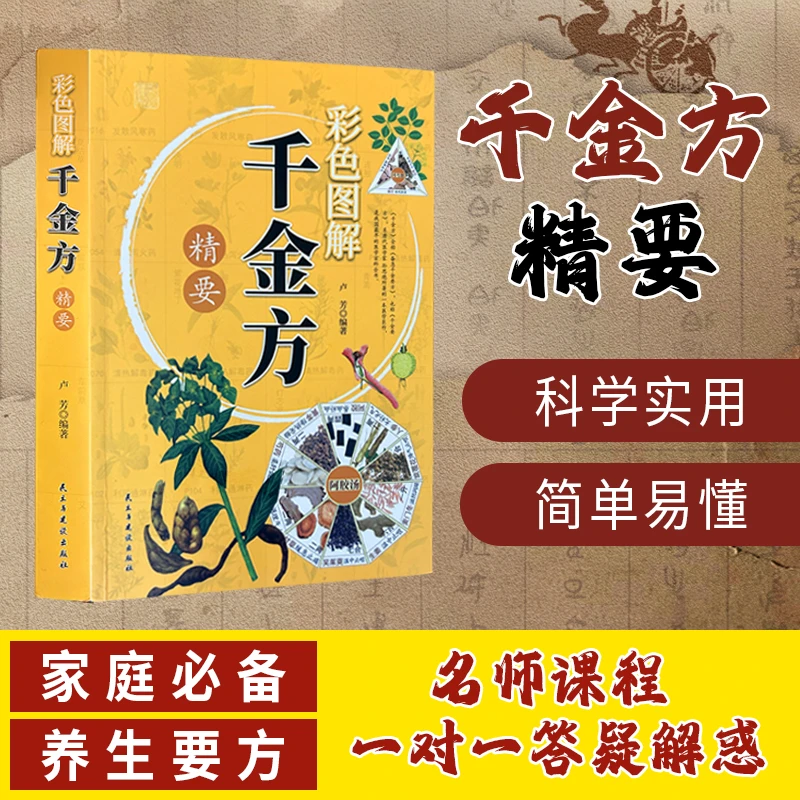 千金方精要图书 居家养生常备名方