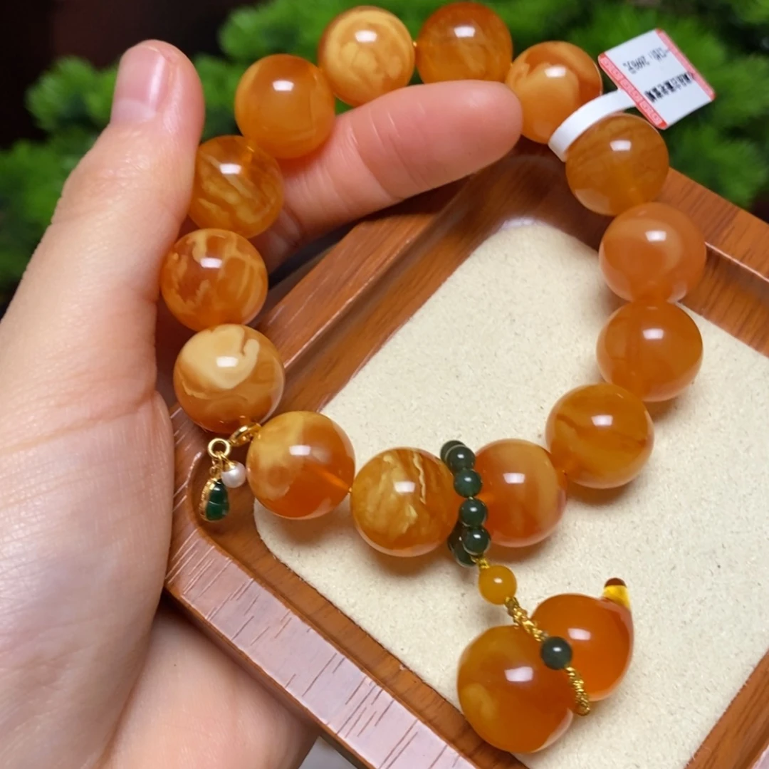 【闪购商品】手链蜜蜡未镶嵌手串