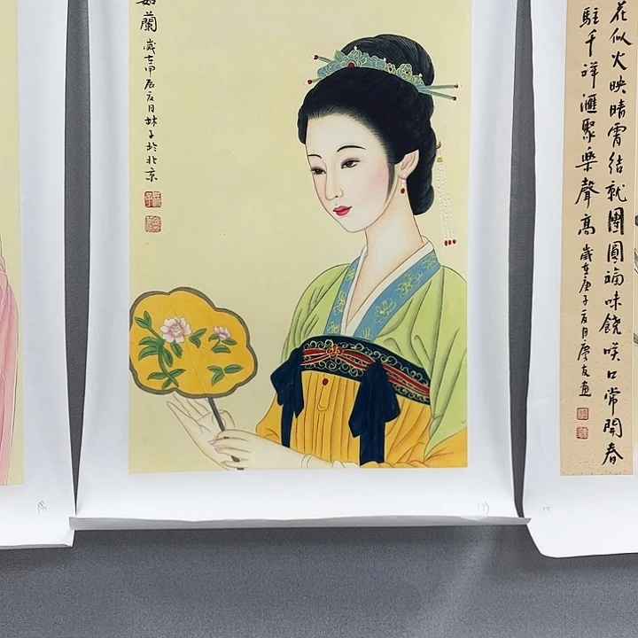 国画手绘国画捡漏！