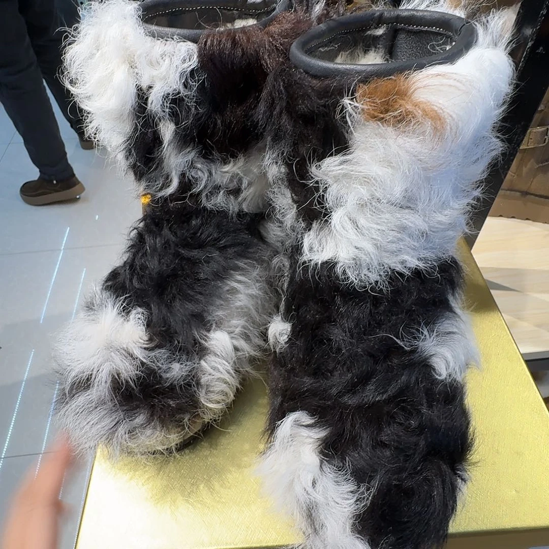 35码儿童羊羔毛加厚