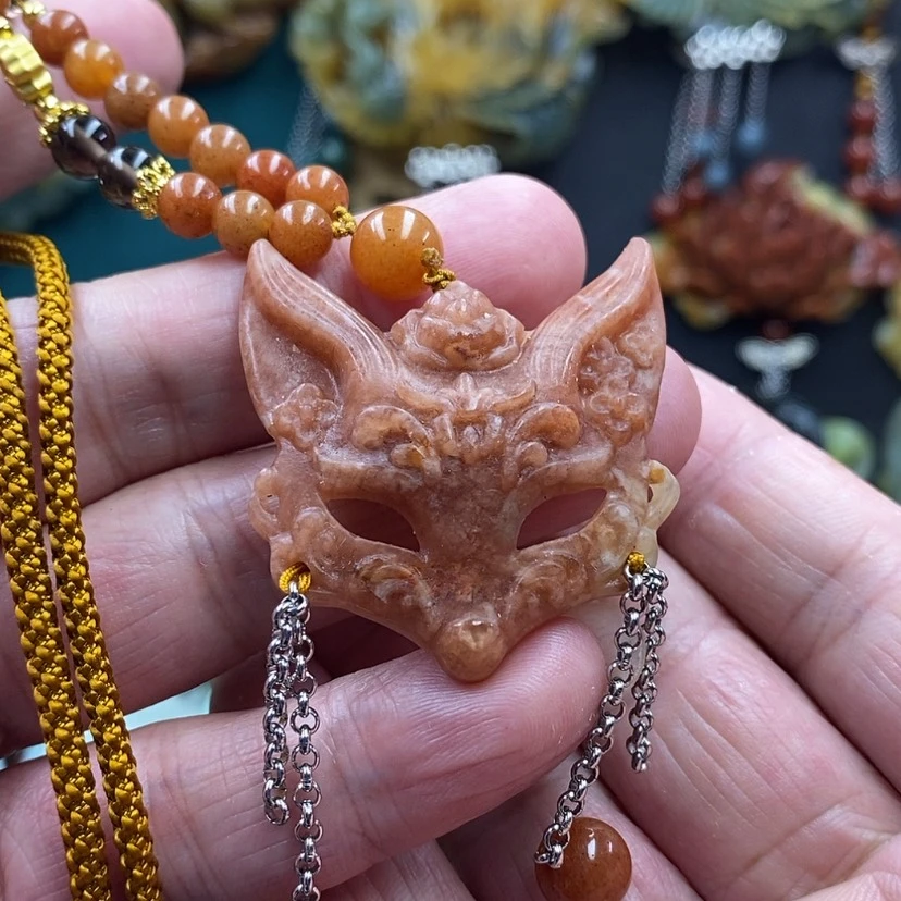 【闪购商品】蛇纹石玉未镶嵌吊坠