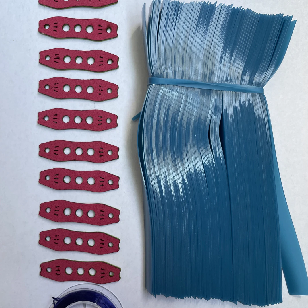 蝌蚪蓝户外暴力扁皮筋2米装