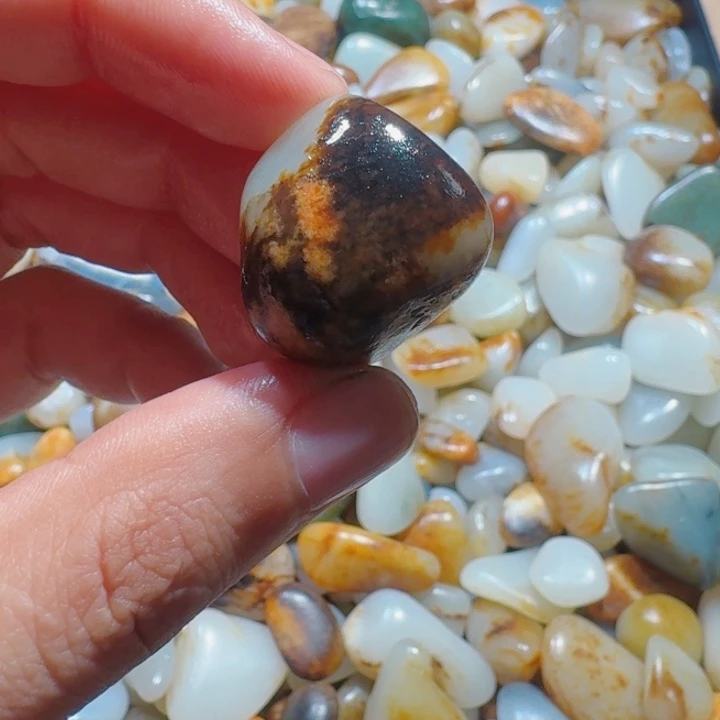 我***啊和田玉未镶嵌挂件13克