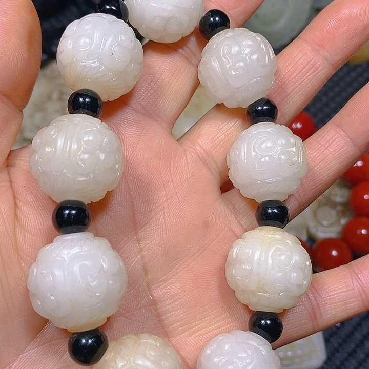 吊坠白玉菩提精选