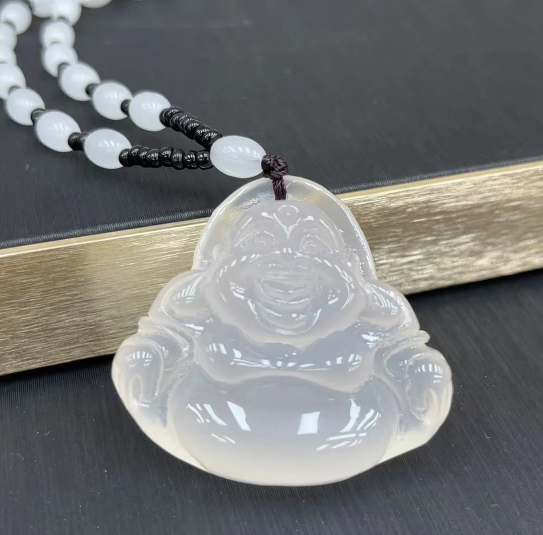 非金属树脂吊坠 （七七甄选）高端气质透密白变色树脂吊坠（赠链）