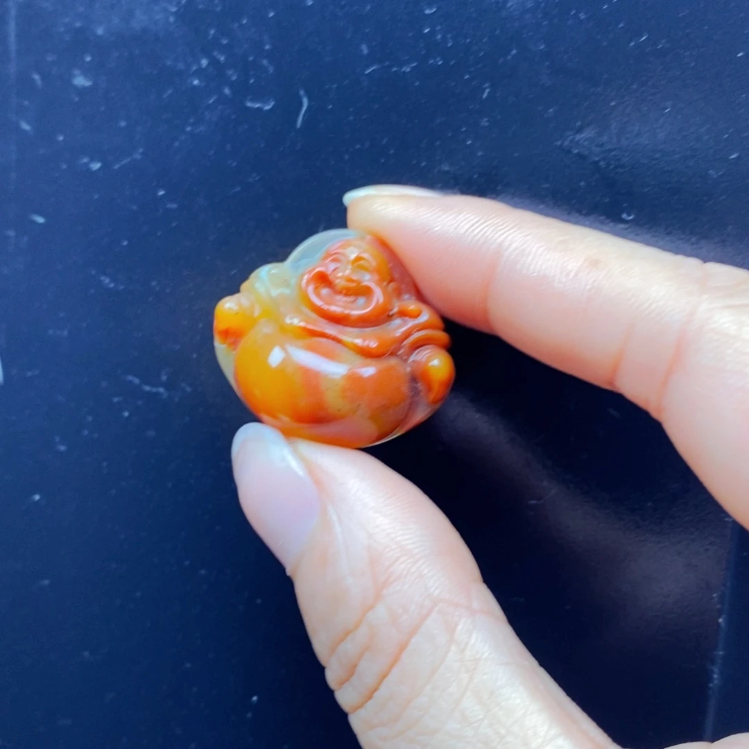 石英质玉（黄龙玉）未镶嵌吊坠(不含链)