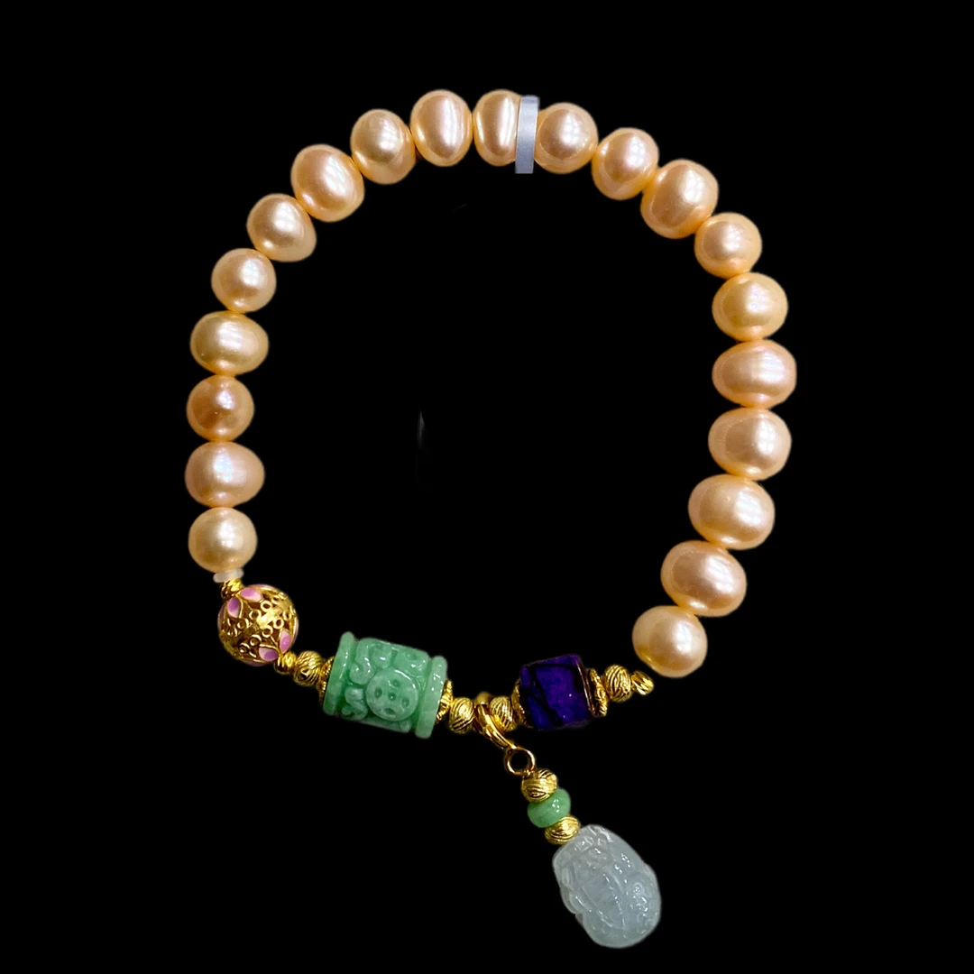 N3376珍珠手串孤品