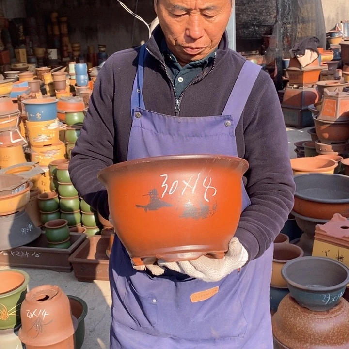 紫砂花盆花盆花盆