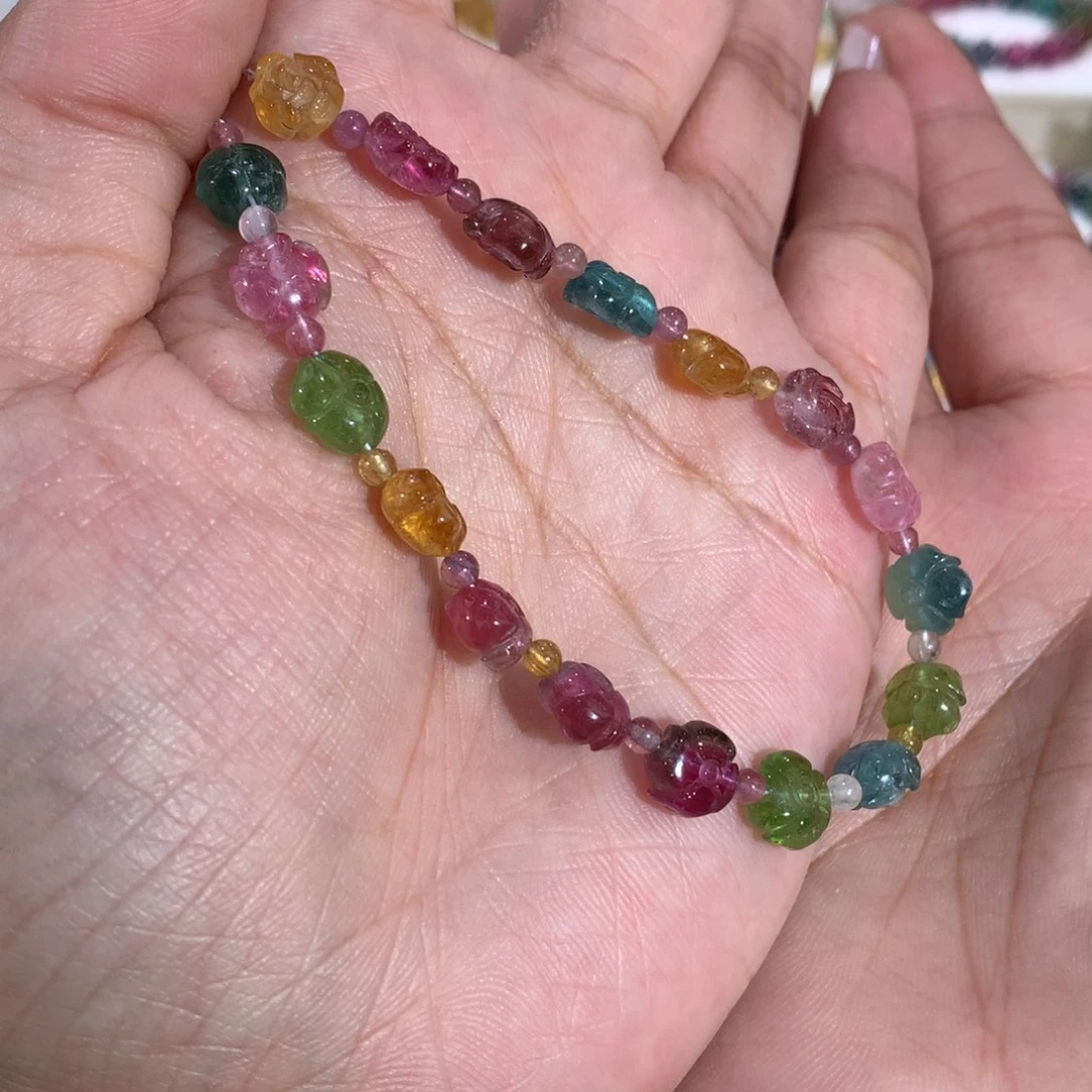 碧玺手串手链未镶嵌