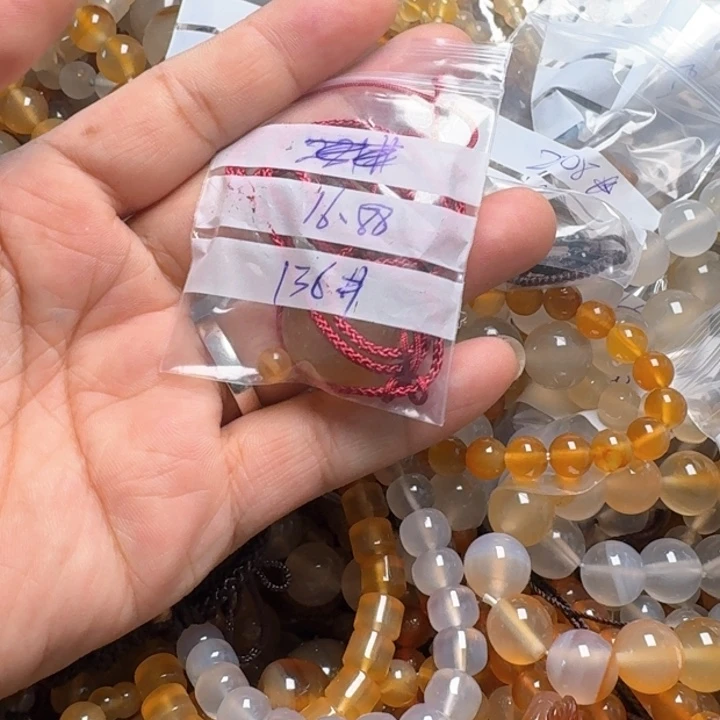 玛瑙/玉髓颈饰未镶嵌136