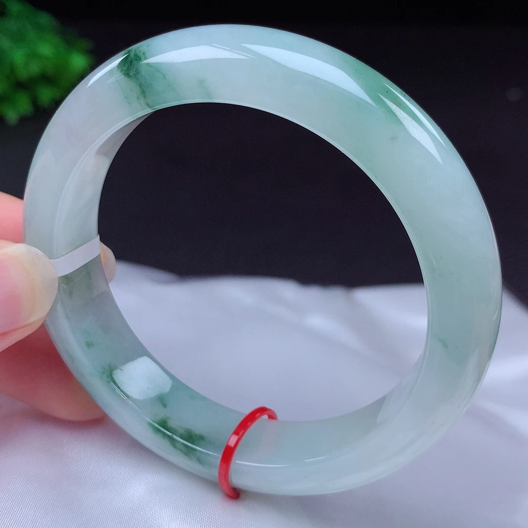 翡翠未镶嵌手镯59圈口685005