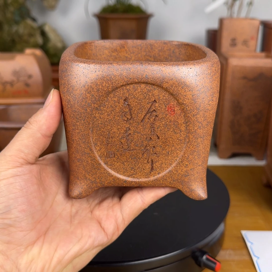 紫砂花盆涛*紫砂花盆