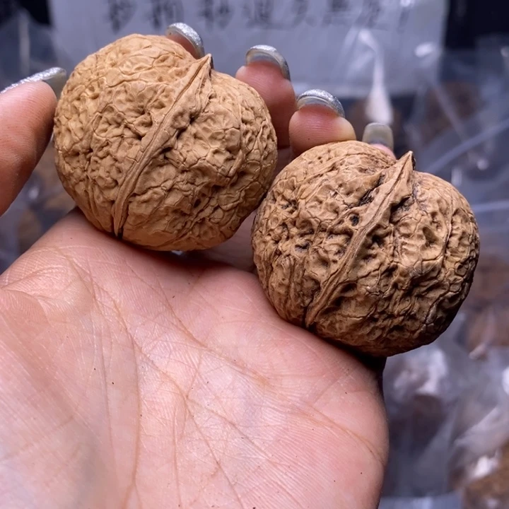 文玩核桃把件云南野生铁核桃116号42mm