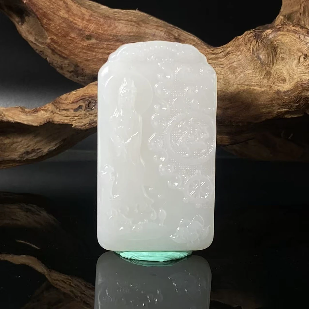 A239 和田玉吊坠  0A 5331741