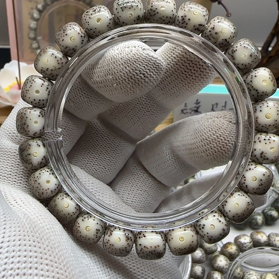 手串星月菩提卡10檽冰黄金瞳