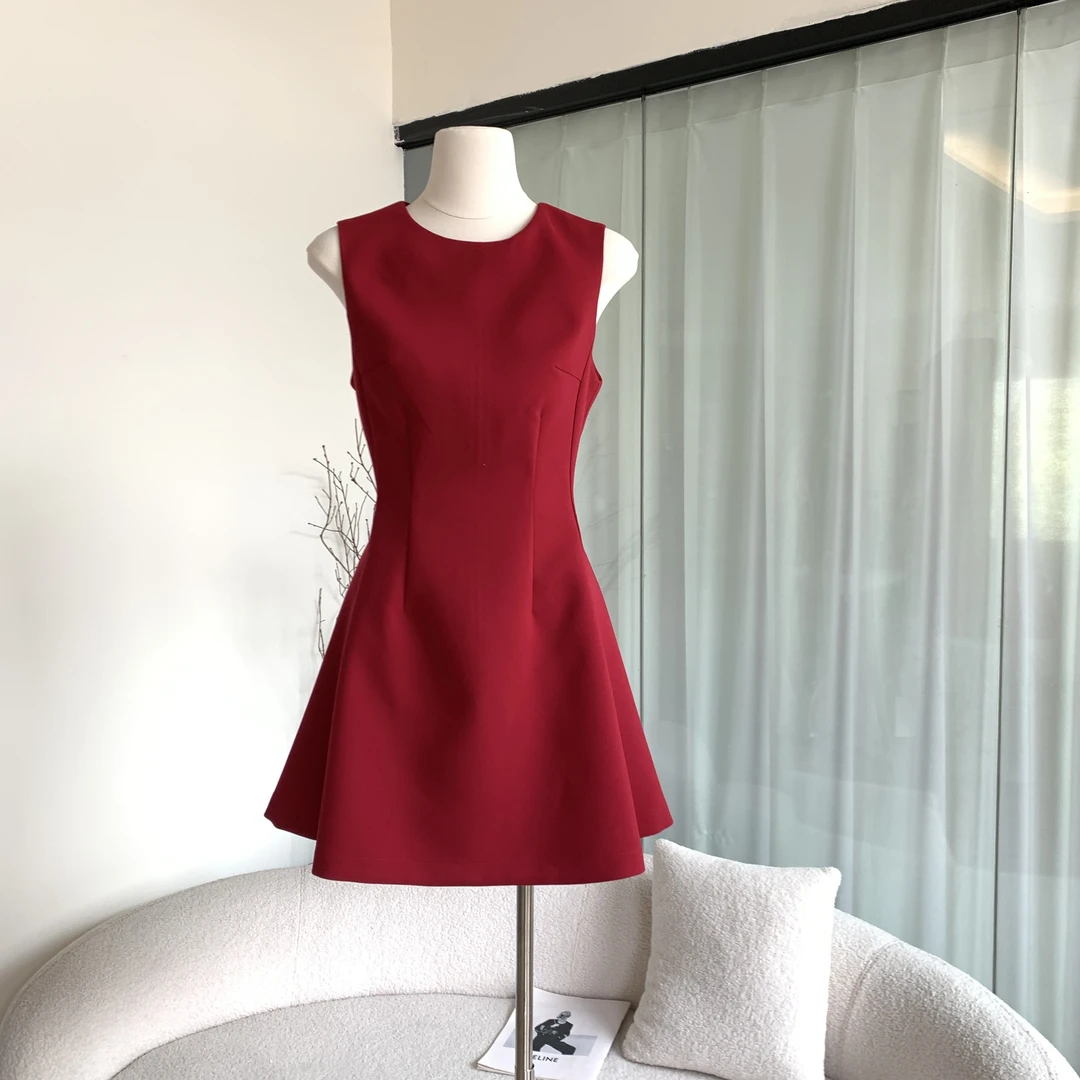 生日裙 夏季薄料西装短裙气质显瘦收腰女装连衣裙