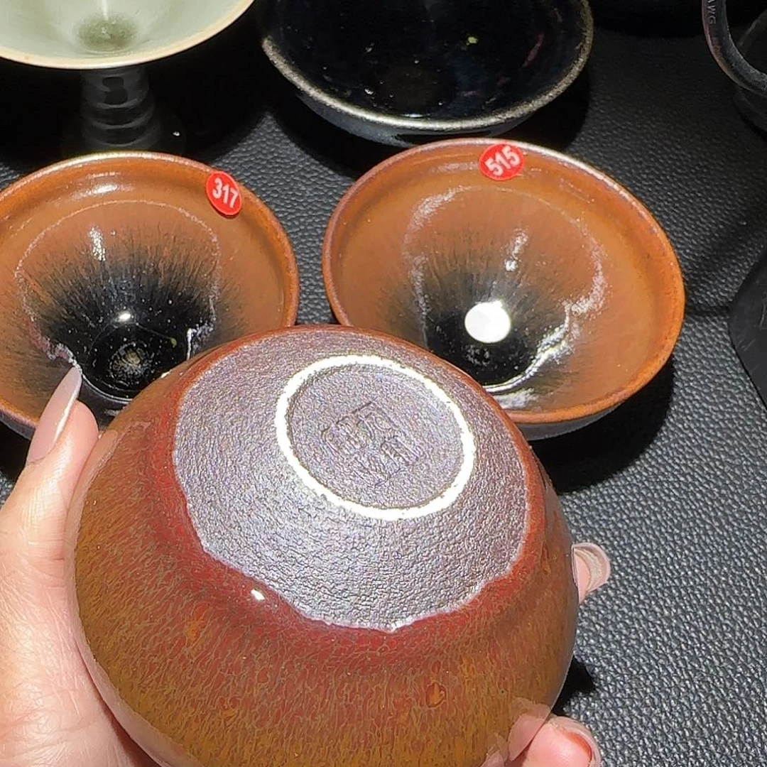 茶盏蒹*葭龙窑柴烧 建盏