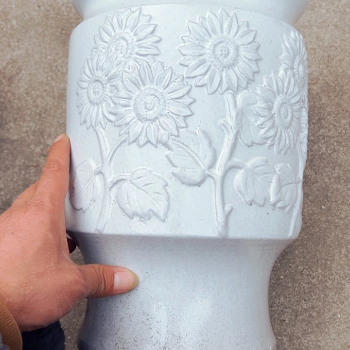 紫砂花盆高约31口约21